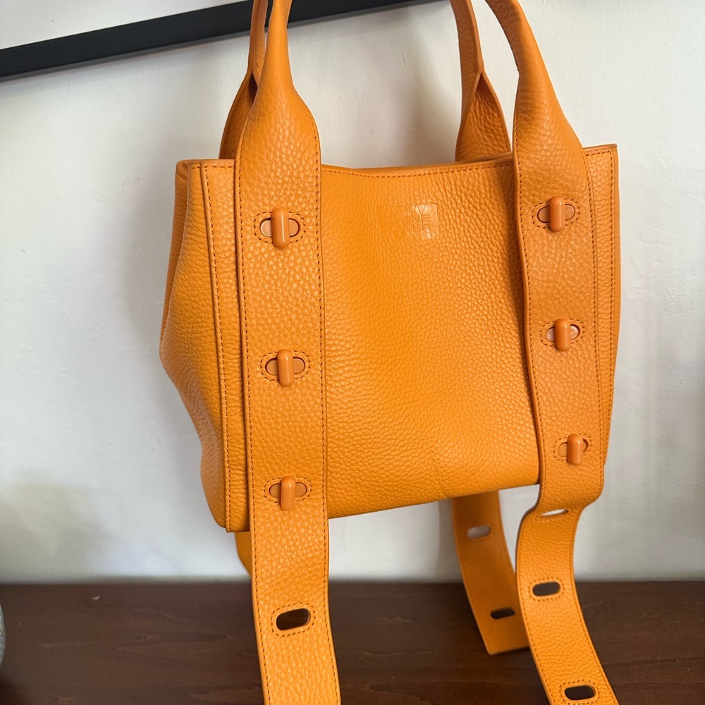 Dagne Dover Tokyo Turnlock Tote Vitamin C